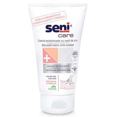 Crema protectoare cu oxid de zinc fara parfum Care, 100 ml, Seni