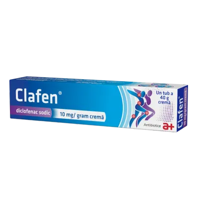 Clafen crema, 10 mg/g, Antibiotice