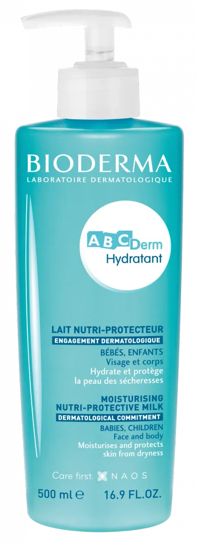 Lapte hidratant ABCDerm, 500 ml, Bioderma