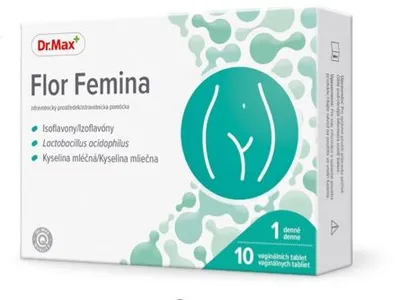 Dr.Max Flor Femina, 10 comprimate vaginale