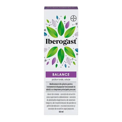 Iberogast Balance Picaturi orale, 50ml, Bayer