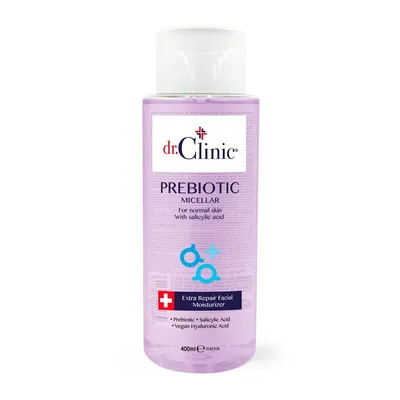 APA MICELARA CU PREBIOTIC PENTRU TEN ACNEIC 400ML DR CLINIC