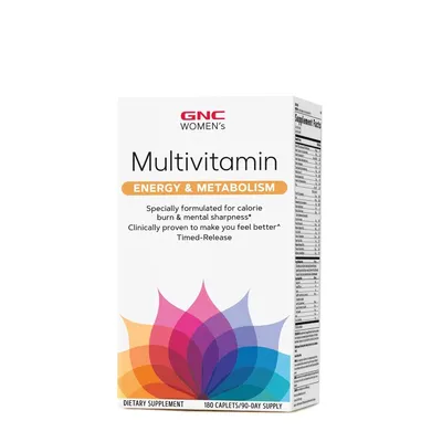 Complex de multivitamine pentru femei Women's Ultra Mega® Energy & Metabolism, 180 tablete, GNC