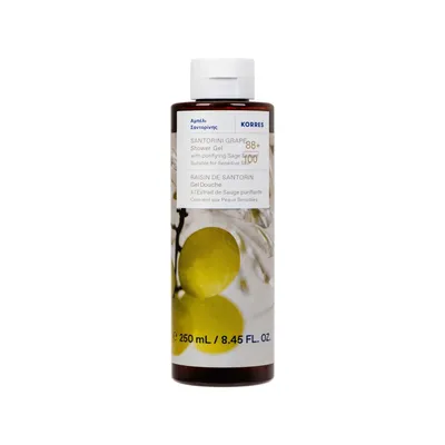 Dublura Gel de dus Santorini Grape, 250ml, Korres