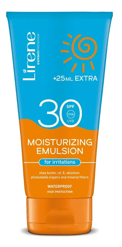 Lotiune hidratanta piele sensibila SPF30 Sun, 175ml, Lirene