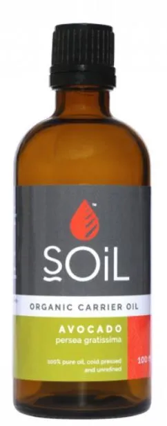 Ulei Baza Avocado Organic Ecocert, 100ml, Soil