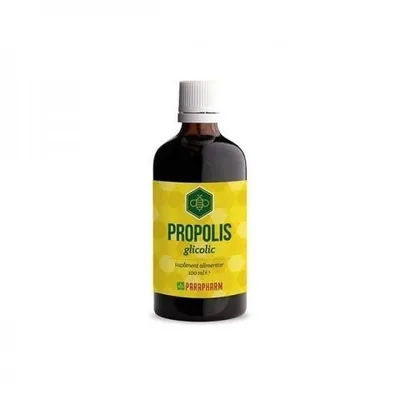 Propolis Glicolic, picături, 100ml, Parapharm