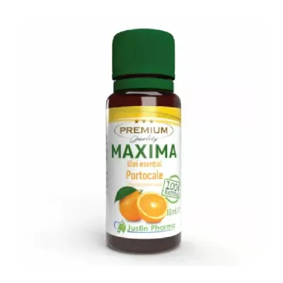 Ulei esential de portocale pentru uz extern, 10 ml, Justin Pharma