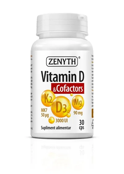 VITAMIN D COFACTORS 30 CAPSULE ZENYTH