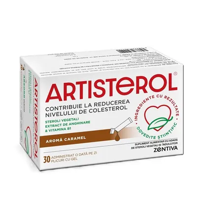 ARTISTEROL CARAMEL 30 PLICURI