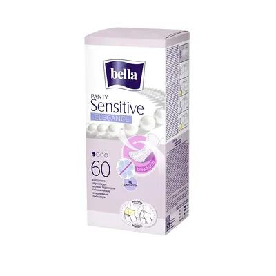 Absorbante zilnice Panty Sensitive Elegance, 60 bucati, Bella