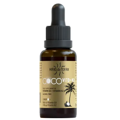 Coco Vit D3 + K2, 20 ml, Hifas da Terra