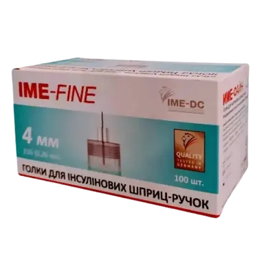 Ace universale pentru stilouri injectoare 31g/4mm, 100 bucati, IME-DC GmbH