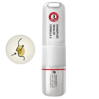 Creion nazal aroma-inhalator 2 in 1, Eucalipt si menta, Siang Pure,, 2 ml, Bertram