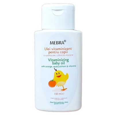 Ulei vitaminizant pentru copii, 150 ml, Mebra