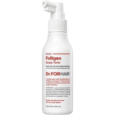 Dr. FORHAIR Folligen Scalp Tonic 120 ml - ingrijire avansata pentru scalp echilibrat si par mai puternic
