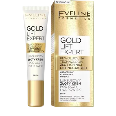 Crema de ochi Gold Lift, 15ml, Eveline Cosmetics