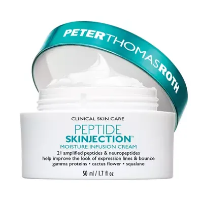 Crema hidratanta de fata cu Peptide Skinjection Moisture Infusion, 50ml, Peter Thomas Roth