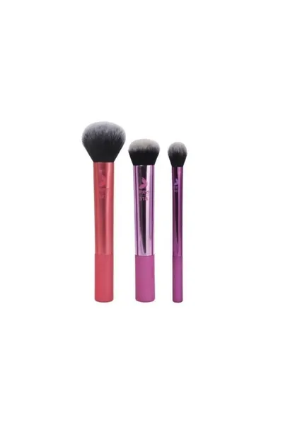 Set pensule pentru machiaj multifunctionale, 3 bucati, Nascita