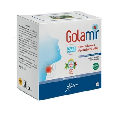 GOLAMIR PENTRU DURERE GAT 20 TABLETE