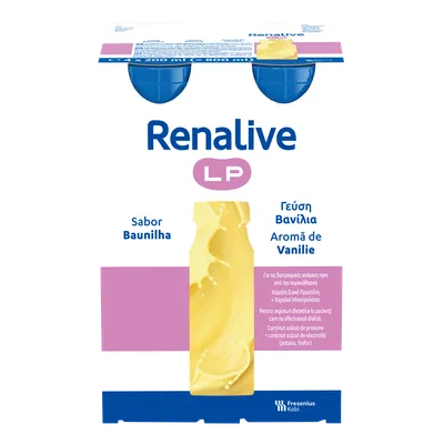 Bautura nutritionala Renalive LP, 4 x 200 ml, Fresenius Kabi