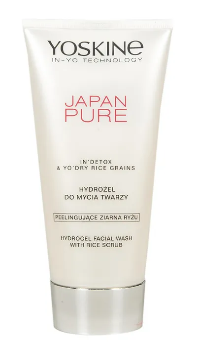 Gel de curatare si exfoliere cu orez Pure, 150ml, Yoskine