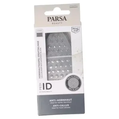 Rezerva pila metalica cu maner pentru indepartare calusuri Pedi ID, 1 bucata, Parsa Beauty