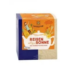 Ceai Bio Premium Calatorie cu Soarele, 12 plicuri, Sonnentor