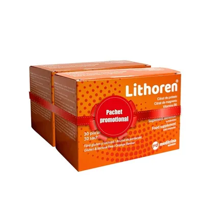 LITHOREN X 30 PLICURI PACHET X 2CUTII