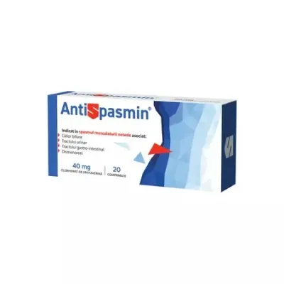 Antispasmin, 40 mg, Biofarm