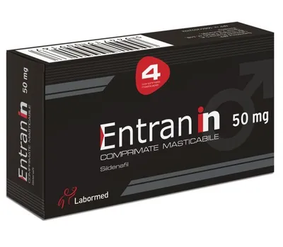 Entranin 50 mg x 4 compr. mastic.