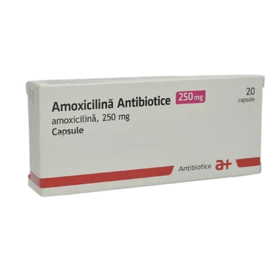 Amoxicilina 250mg, 20 comprimate, Antibiotice