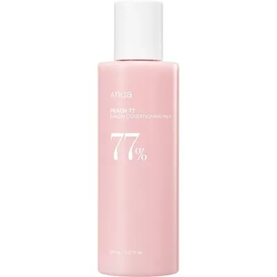 Lotiune de fata hidratanta cu 77% extract de piersica Peach 77, 150 ml, Anua