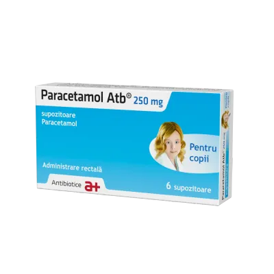 Paracetamol ATB pentru copii, 250 mg, Antibiotice