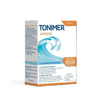 TONIMER AEROSOL UNIDOZE 18 BUCATI X 3ML NEW