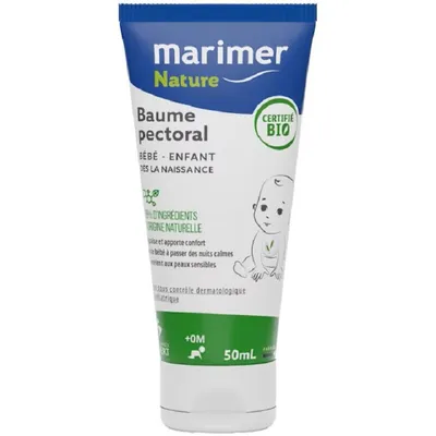 MARIMER NATURE BALSAM PECTORAL BIO BEBELUSI-COPII 50ML