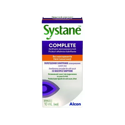 SYSTANE COMPLETE MDPF PICATURI OFTALMICE 10ML
