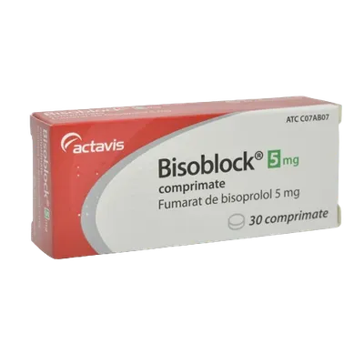 BisoBlock 5mg, 30 comprimate, Actavis