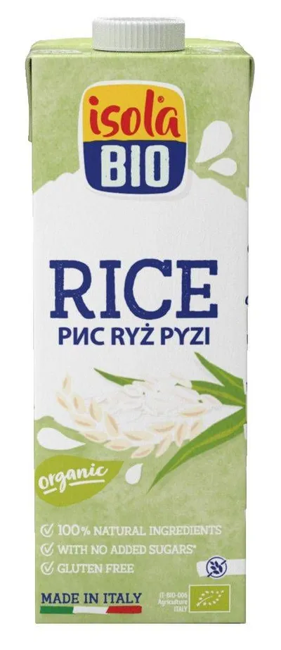 Bautura din orez si calciu, 1000ml, Isola Bio