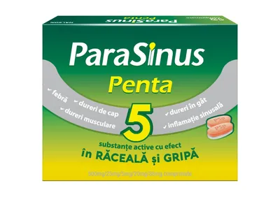 Parasinus Penta, 12 comprimate, Haleon