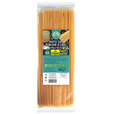 Paste din porumb si orez Herbalsana, 400 g, Herbavit