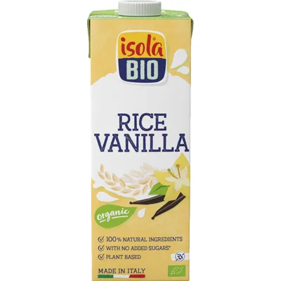 Bautura din orez cu vanilie, 1000ml, Isola Bio
