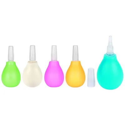Aspirator nazal cu varf de silicon pentru +0 luni 561, 1 bucata, Bebe D' Or