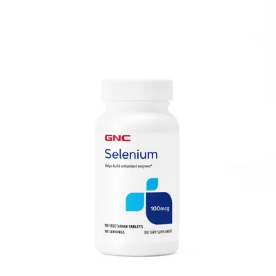 GNC SELENIU 100 MCG X 100 TABLETE VEGETALE