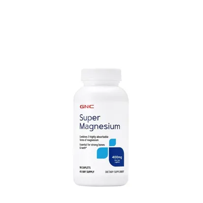 GNC SUPER MAGNEZIU 400MG 90 TABLETE
