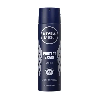 Deodorant spray pentru barbati Protect & Care, 150ml, Nivea
