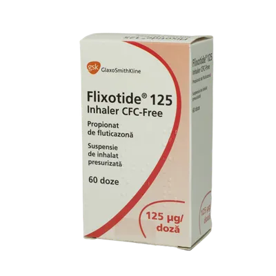 Flixotide Inhaler CFC Free 125mcg/doza, 60 doze, GSK