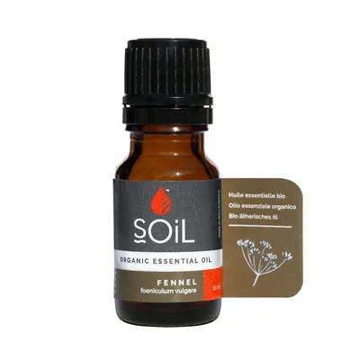Ulei esential Fennel 100% Organic Ecocert, 10ml, Soil