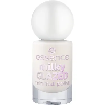Lac de unghii Nuanta 21 Milky Glazed Mini Nail Polish, 5 ml, Essence