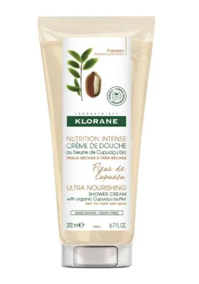 Gel de dus cu flori de cupuacu Nutrition, 200ml, Klorane
